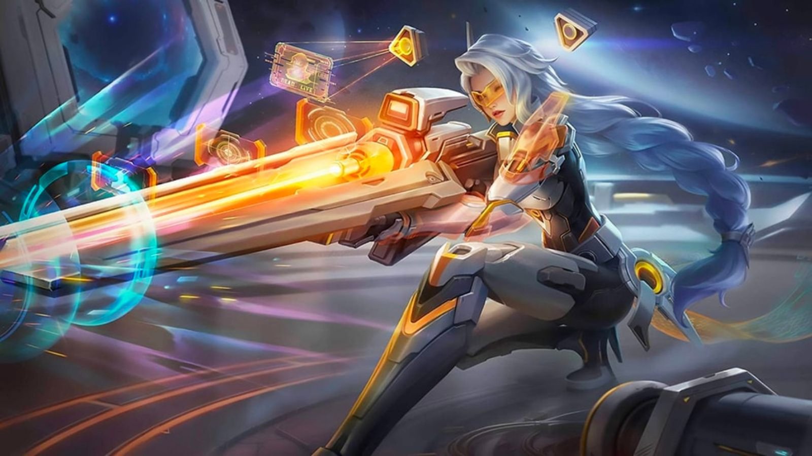 Lesley Stellaris Ghost Revamped Skin Mobile Legends